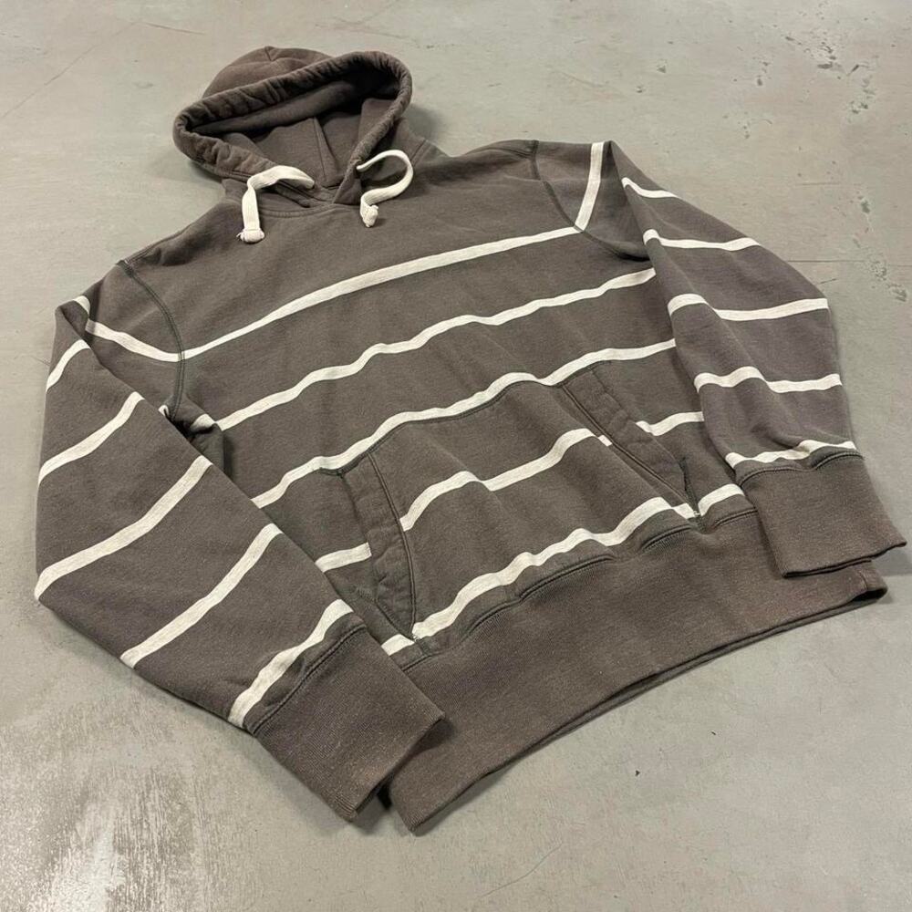 vintage y2k striped sears hoodie